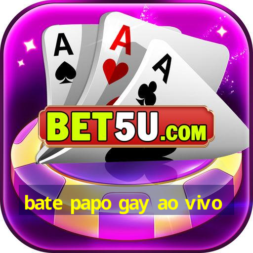 bate papo gay ao vivo